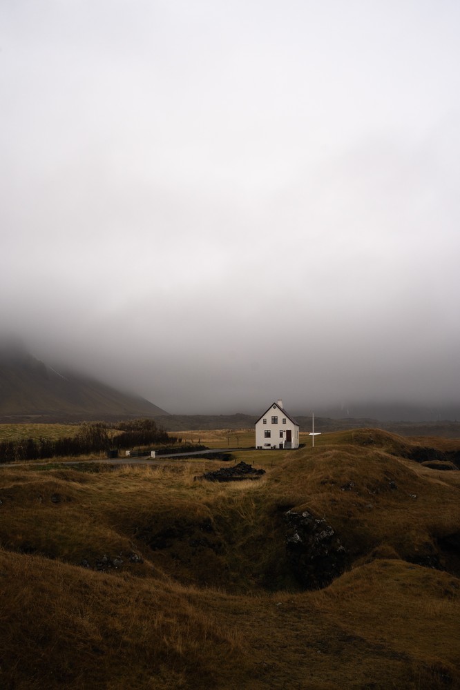 The Lonely House of Arnarstapi